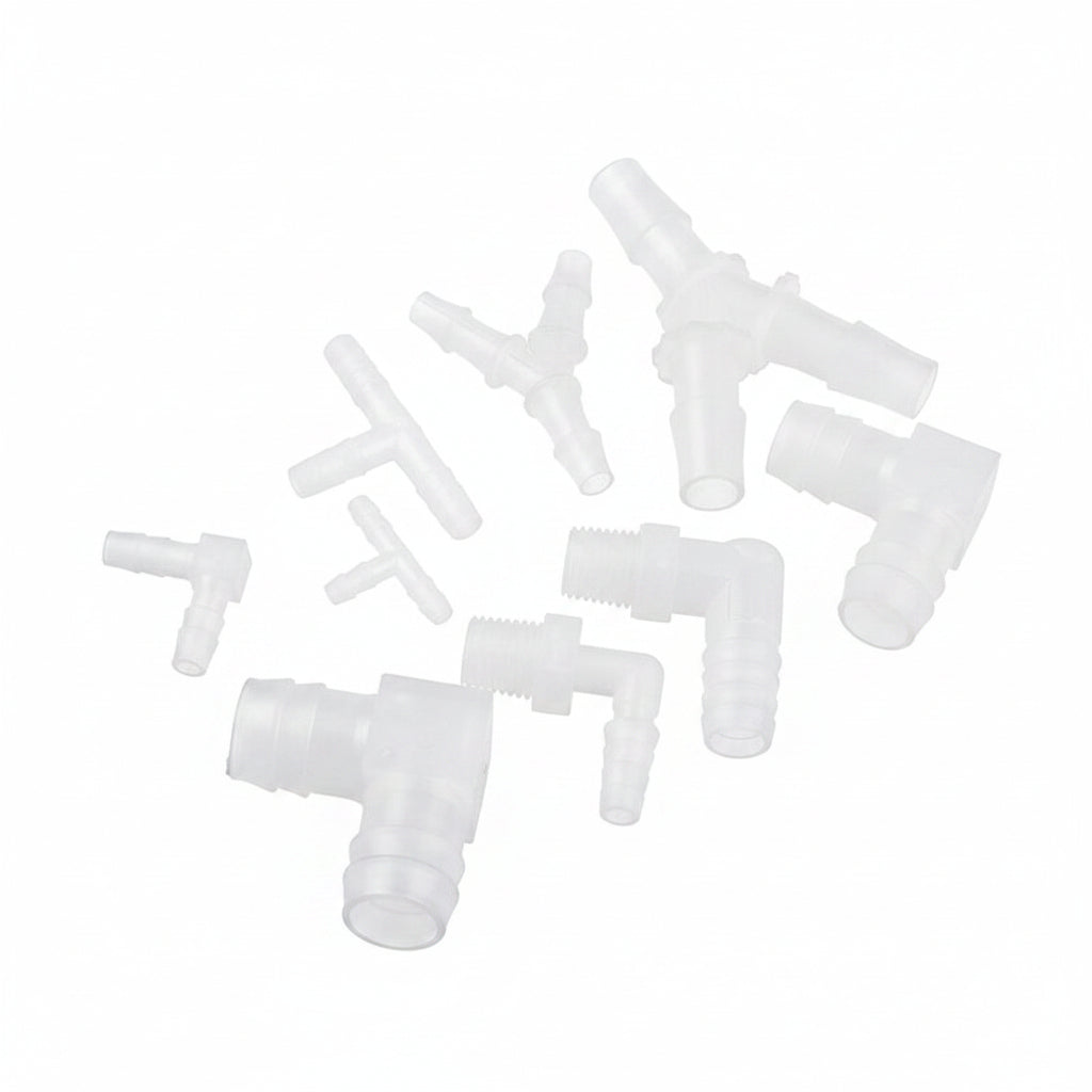 Plastic Hose Pipe Connector Reducing Fitting Plastic Barbed Fuel Water Vacuum