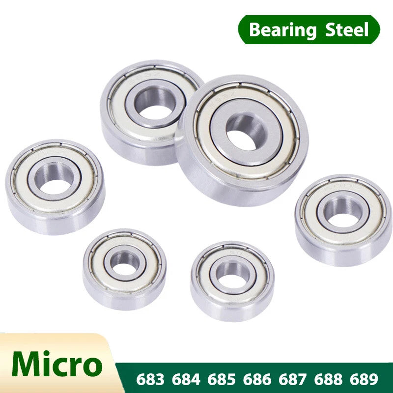 Micro Deep Groove Ball Bearings 683 684 685 686 687 688 689 Steel for Motor