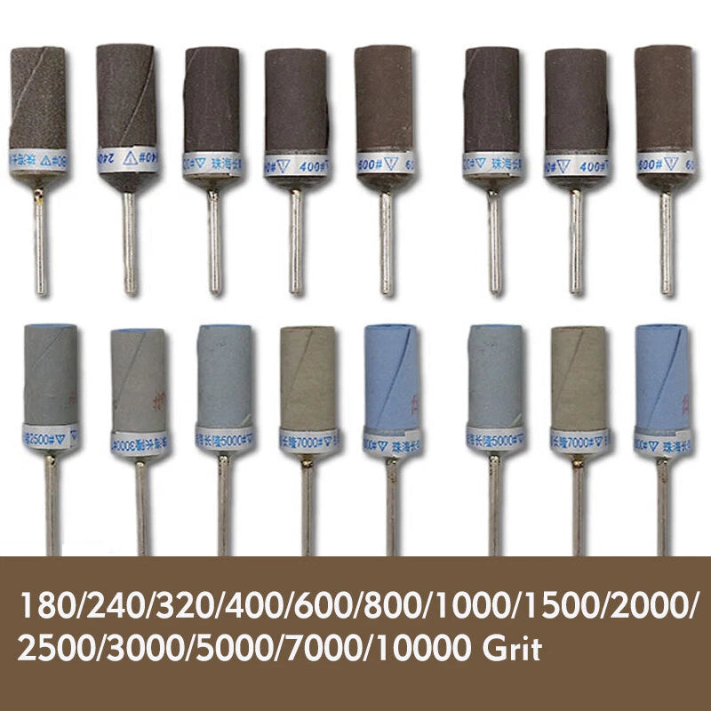 Dremel Sanding Bar 180-10000 Grit – Wet & Dry Rotary Tool Abrasive, 2.35mm Shank