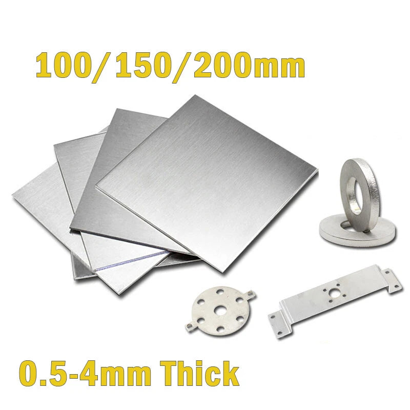 Titanium Alloy Sheet Flat Plate 0.5-4mm Thickness TA2 Cut Titanium Sheet