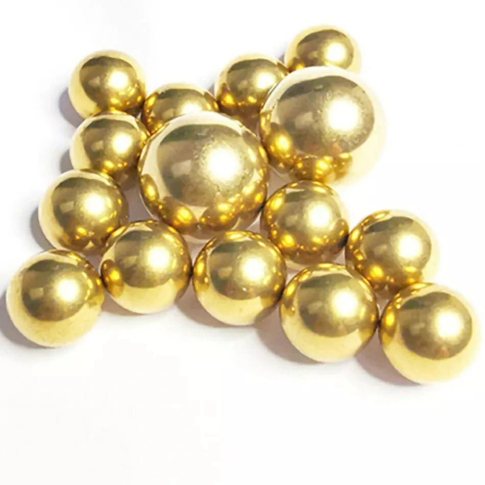 Precision Brass Ball Solid Copper Ball Pure Copper Beads 0.9mm~45mm Diameter - HomeDIYer