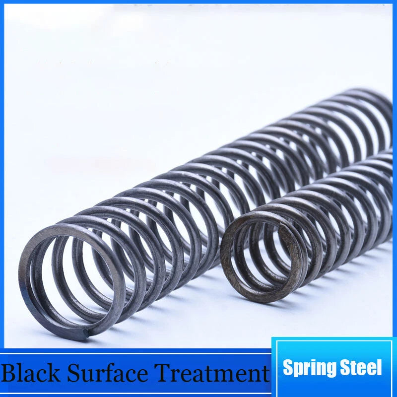 Compression Spring Steel With Black Treatment 3~6mm Wire Dia & 305~400mm Length