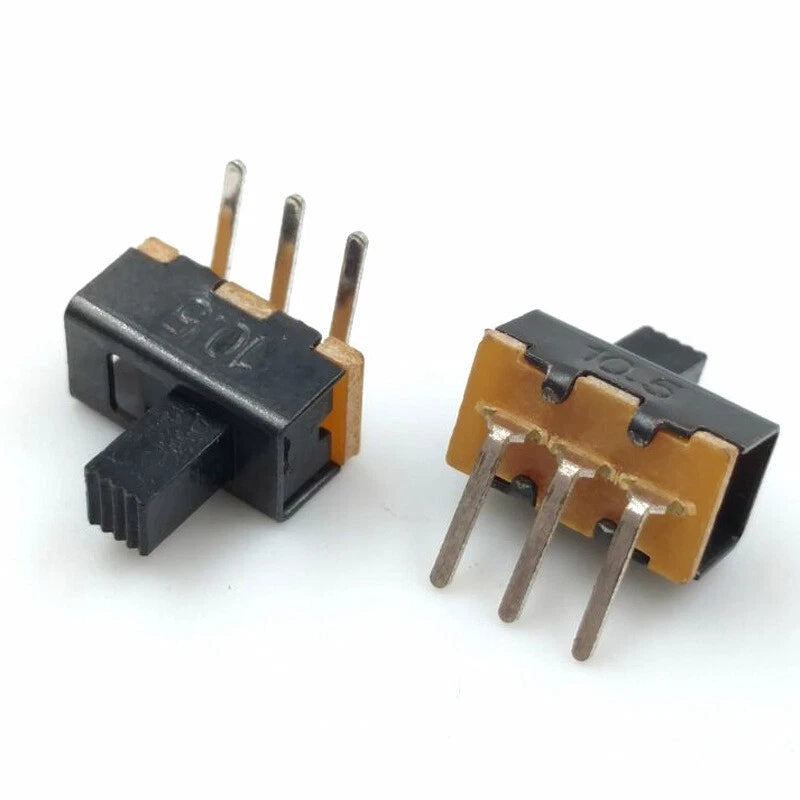 Mini PCB Slide Switch SPDT 3-Pin — G5 (5mm) / G6 (6mm) Shaft, 2-Position Toggle