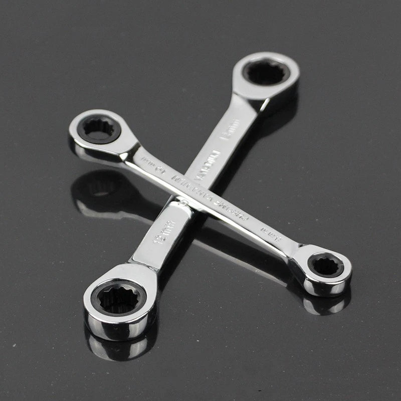 RING RATCHET SPANNER 8-27mm DIY TOOL WRENCH MECHANIC GARAGE METRIC NEW