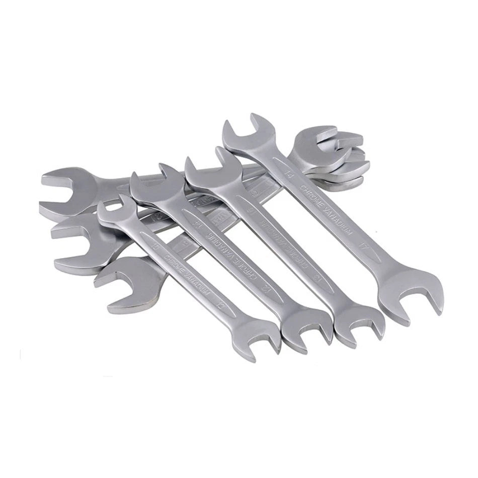 Chrome Vanadium Steel Double Open End Wrench Combination Spanner 5.5mm-21mm