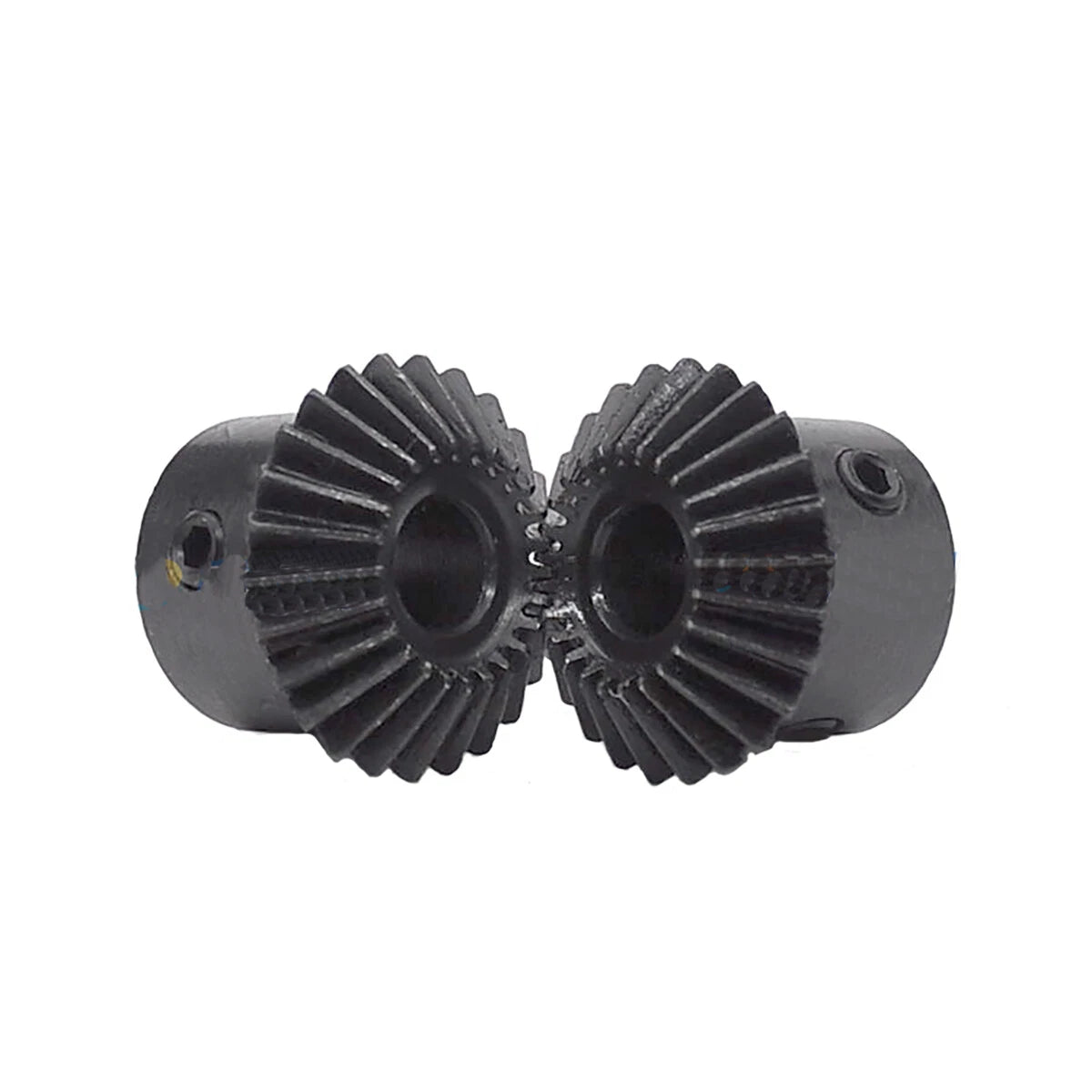 1 Mod Bevel Gear 20T/25T/30T Bore 5-12mm 90°1:1 Pairing Metal Transmission Gear