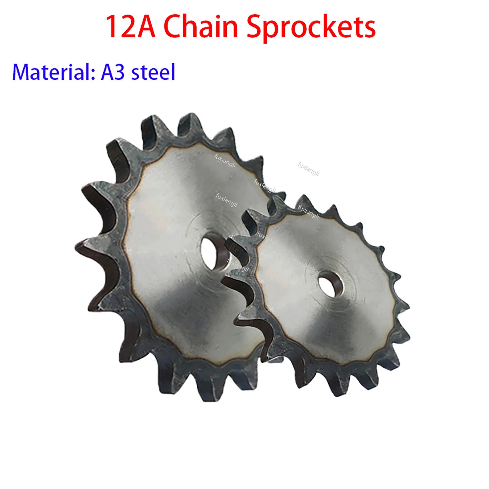 #60 Flat Roller Chain Sprocket 10T-50T Pitch 3/4" (19.05mm) For 12A Chain Drive