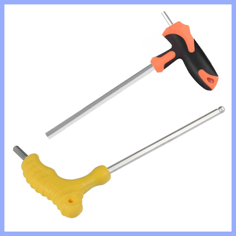 Allen Key T-Handle Ball End-Hex End Drivers 2-12mm Metric Hexagon Keys Wrench