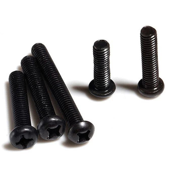 M5 M6 Black Stainless Steel Phillips Pan Head Machine Screws