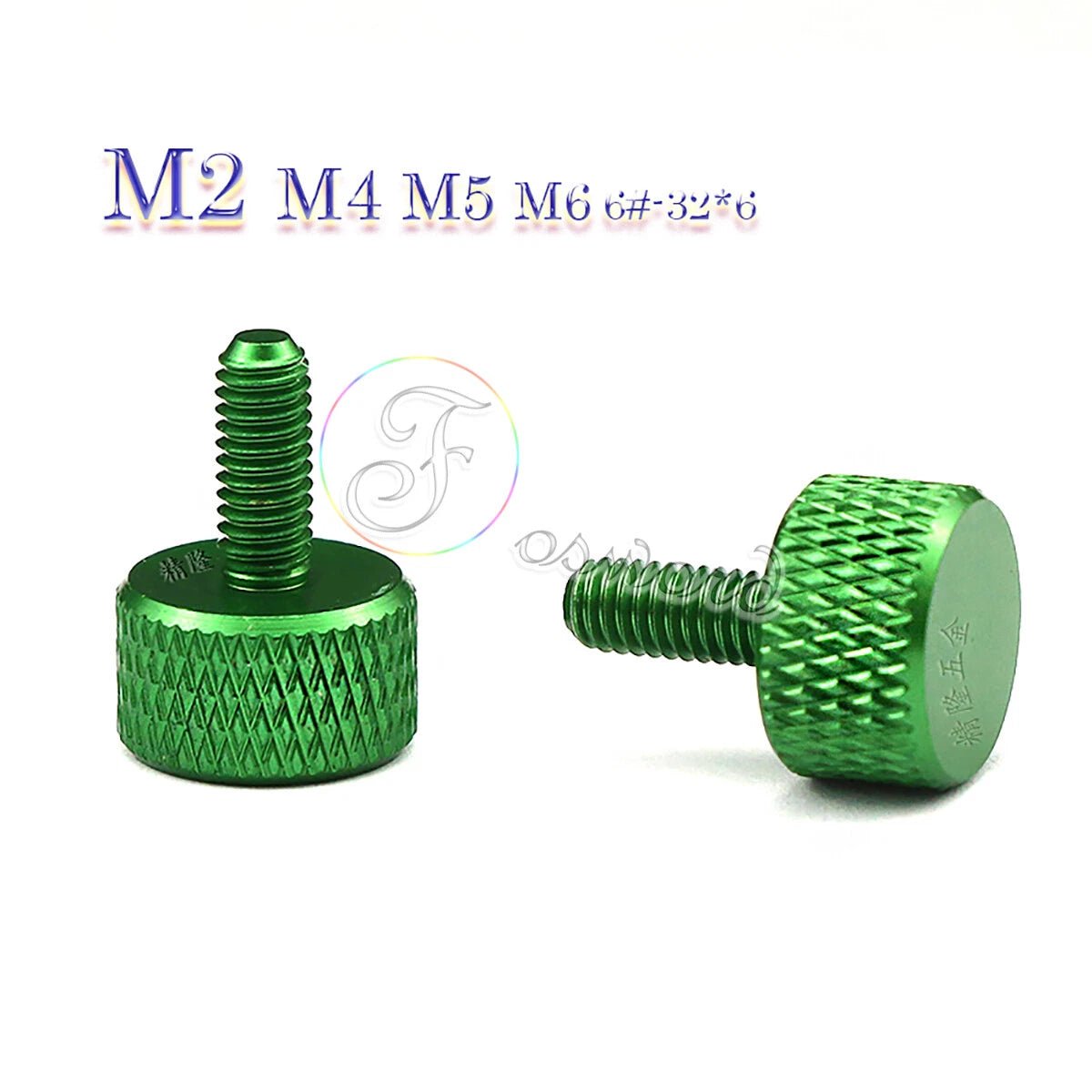 M3–M6 Flat Knurled Thumb Screws – Aluminum Anodized Hand Grip Bolts (Army Green & More) - HomeDIYer
