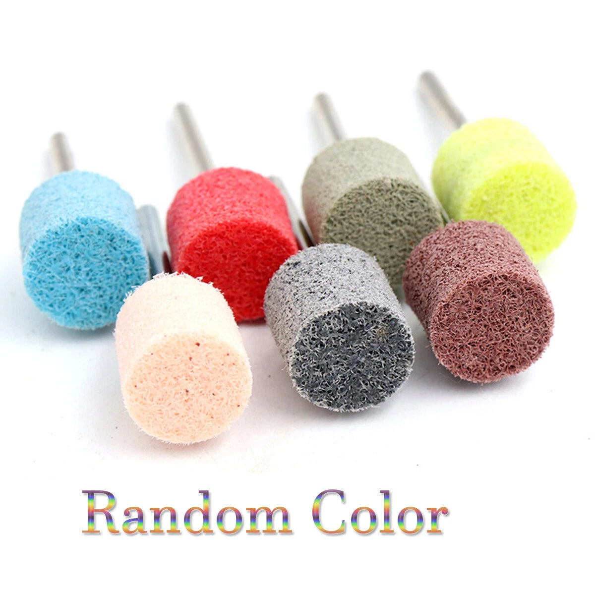 3mm Fiber Grinding Wheel Mini Abrasive Brush 150-1000 Grit for Die Grinder & Rotary Tool
