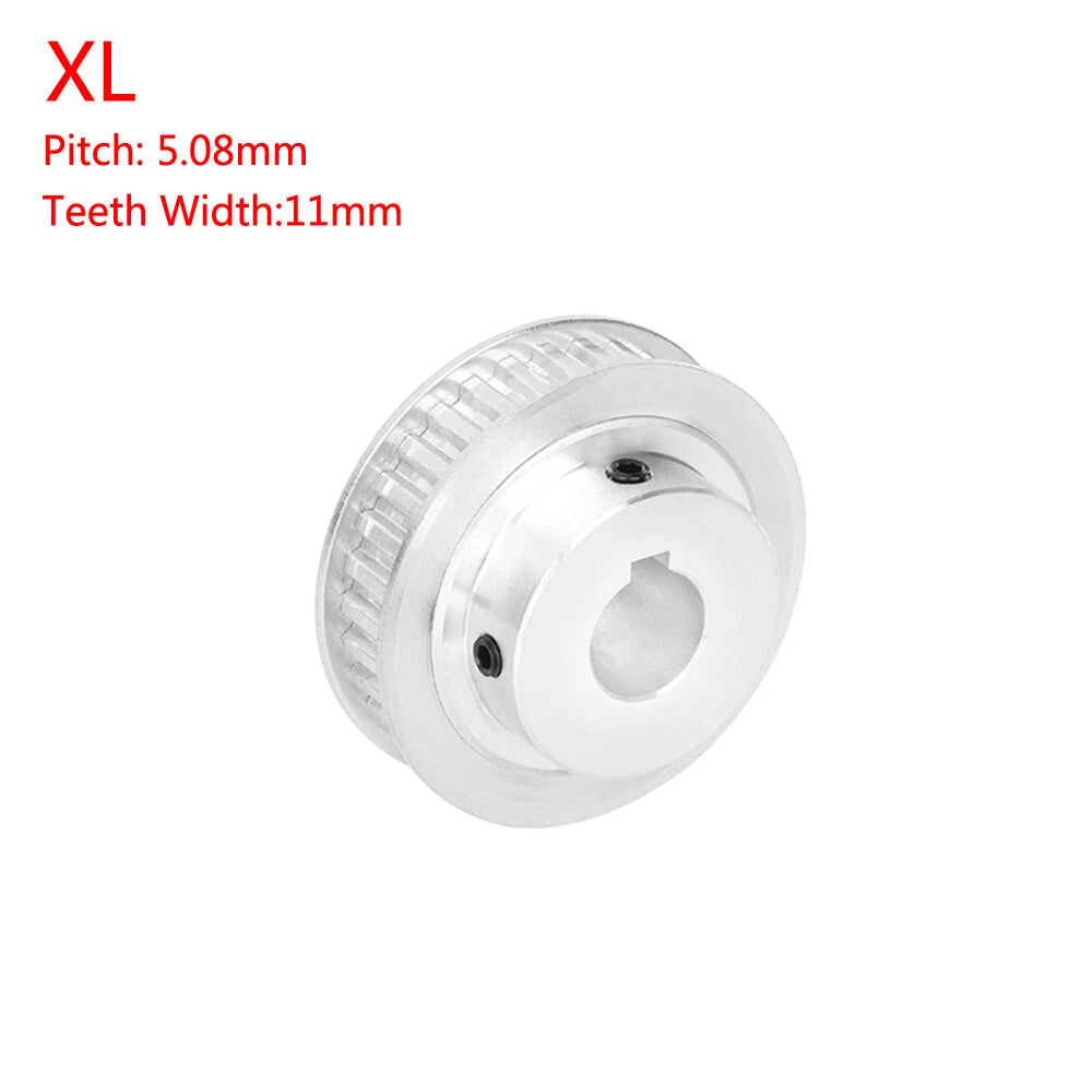 XL 14T-120T Timing Belt Pulley Pitch 5.08mm With Step/Keyway Pulleys Width 11mm
