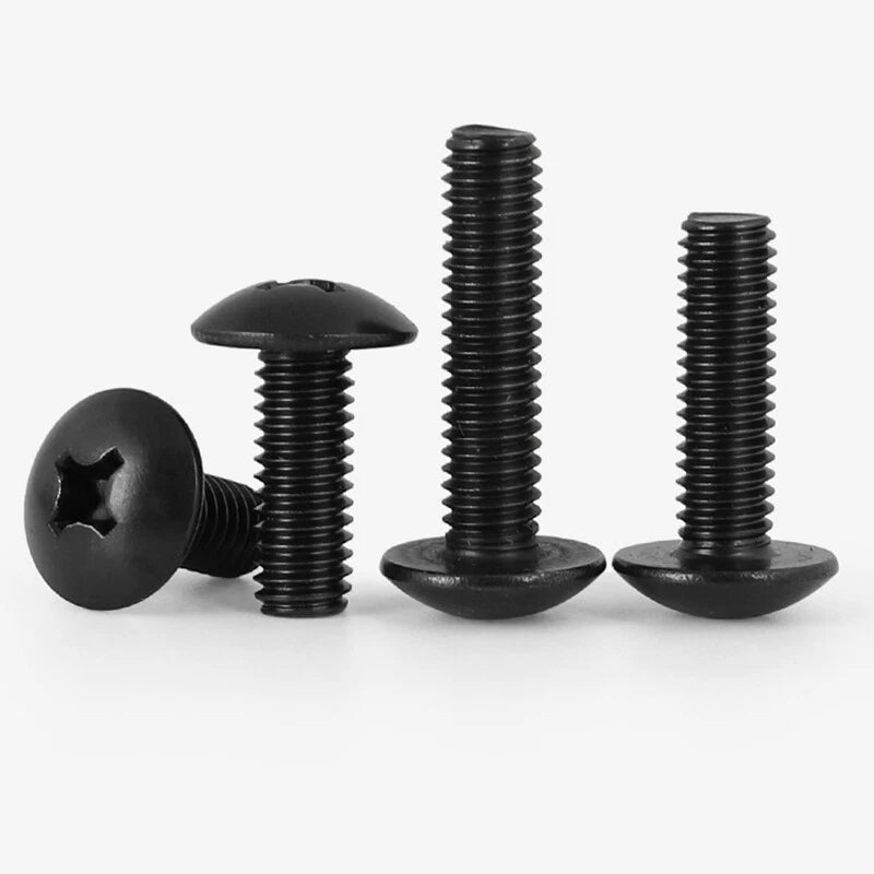 Truss Head Phillips Machine Screws Zinc Plated M4 M5 M6 Metric Carbon Steel