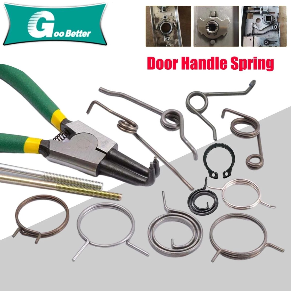 Door Lock Spring Replacement Torsion Spring for Handle Toilet Cabinet Repair - HomeDIYer
