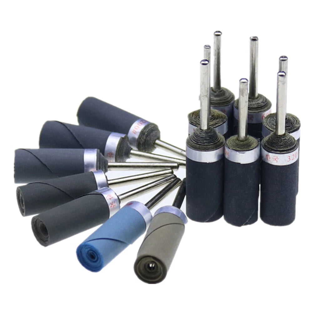 Wet Dry Sanding Bar for Dremel Rotary Tool P180–P7000 | 3mm Shank Abrasive Rod for Jewelry Metal Stone
