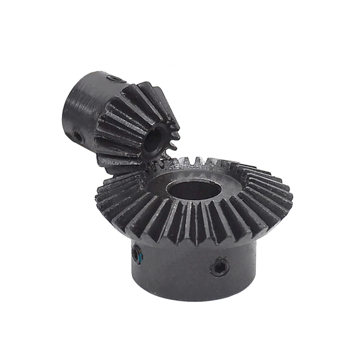 1.5 Modulus Bevel Gear 15T/30T Bore 5/6/8/10/12/15mm 90° 1:2 Pairing Bevel Gear