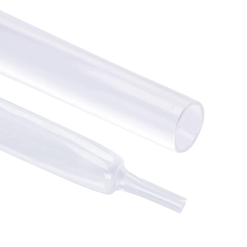Clear 2:1 Heat Shrink Tubing – Electrical Wire Insulation Sleeve