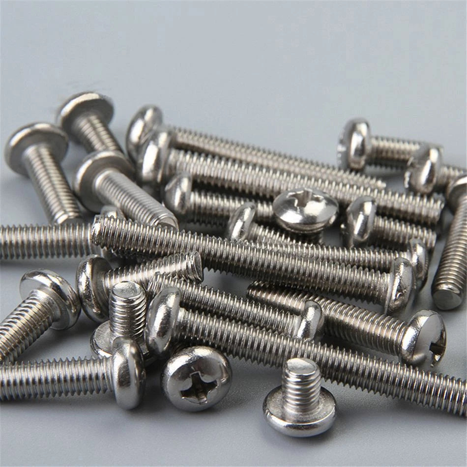M3–M8 Pan Head Phillips Machine Screws | G316 Marine Stainless Steel