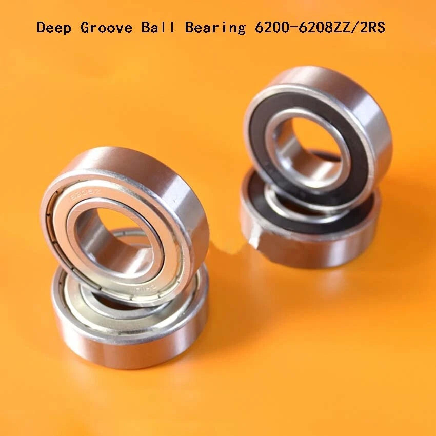MR84ZZ-MR148ZZ Mini Deep Groove Ball Double Shield Bearings Bearing Steel