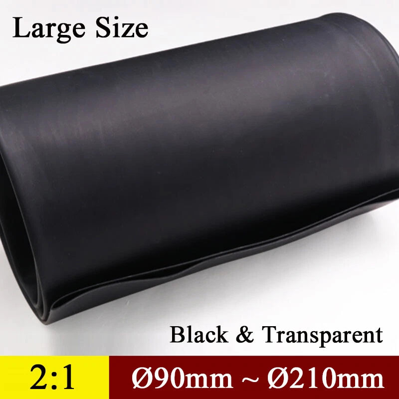 Large Diameter Heat Shrink Tubing 2:1 — φ90mm to φ210mm for Cable & Wire