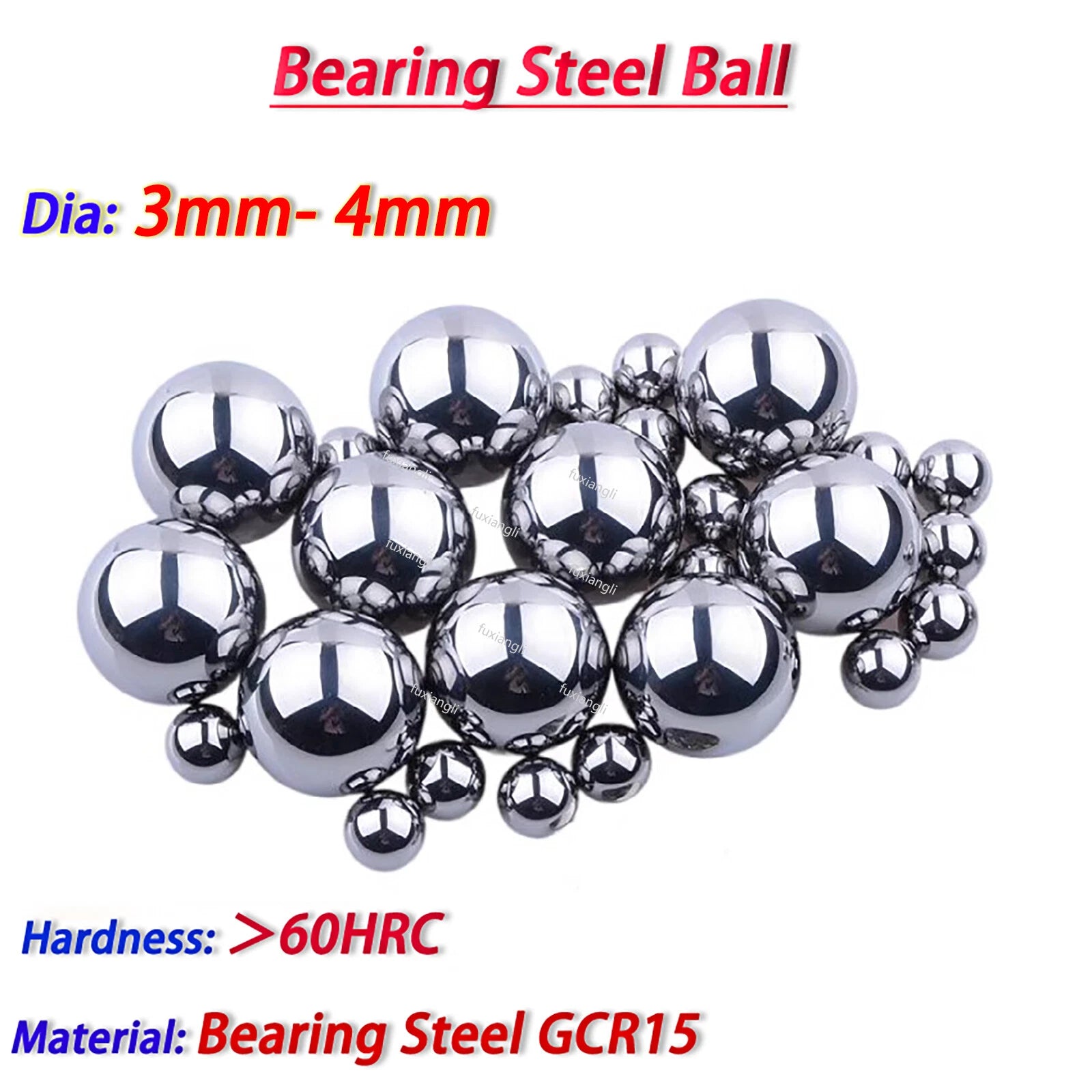 G10 High Precision Bearings Balls Dia 3mm-4mm Bearing Steel Ball Smooth Ball