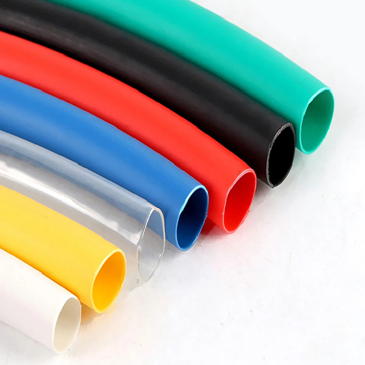 2:1 Heat Shrink Tubing – Weatherproof Wire Insulation Sleeve, Multiple Colors & Sizes