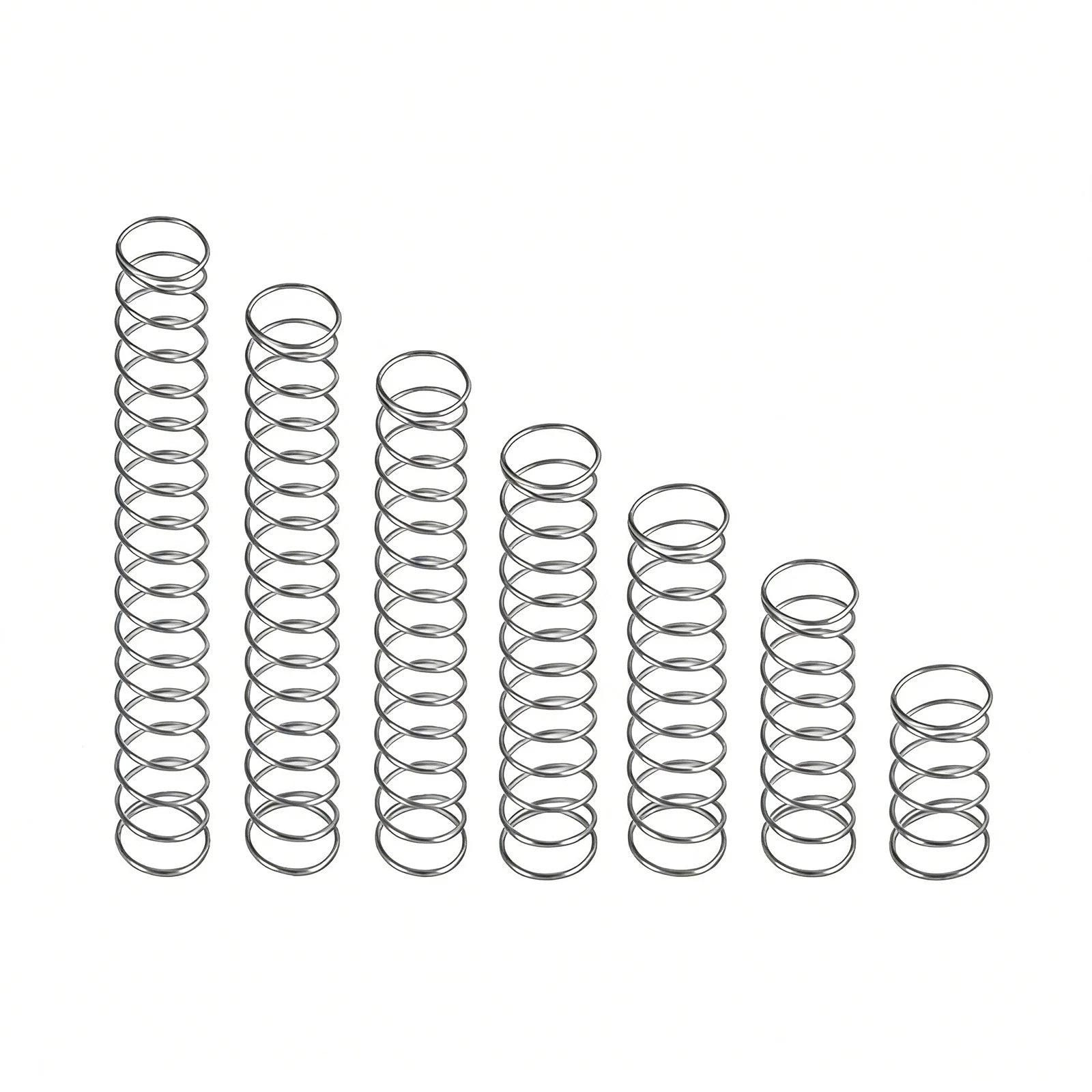 Compression Spring Various Size 2-10mm Dia & 5-50mm Length - A2 Stainless Steel