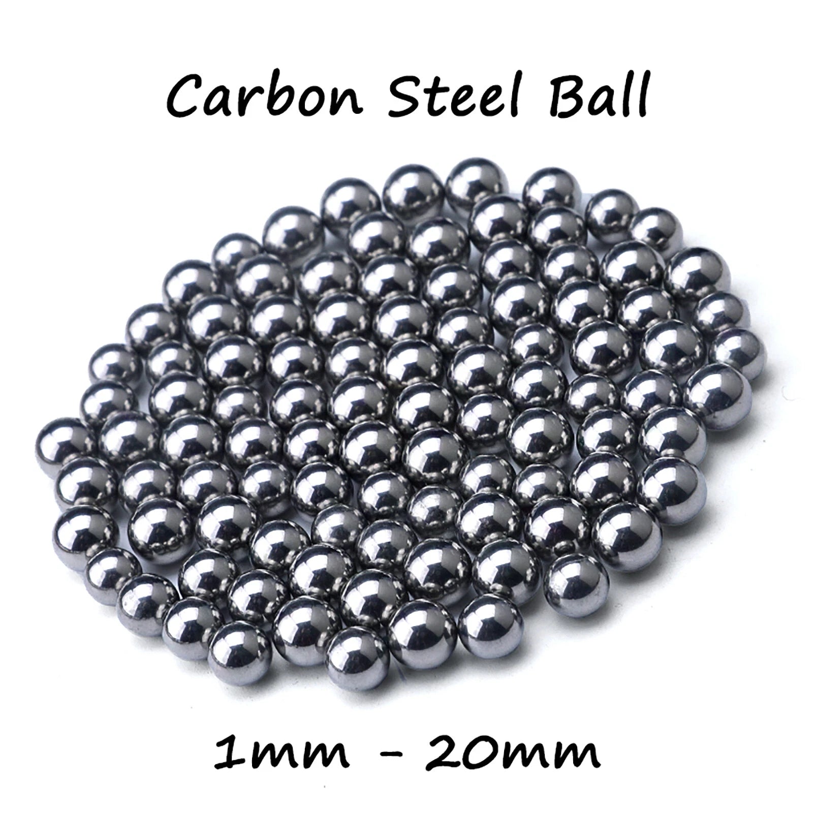 Catapult Slingshot BB Carbon Steel Ball Bearings 1mm 2mm 3mm 4mm 5mm to 20mm