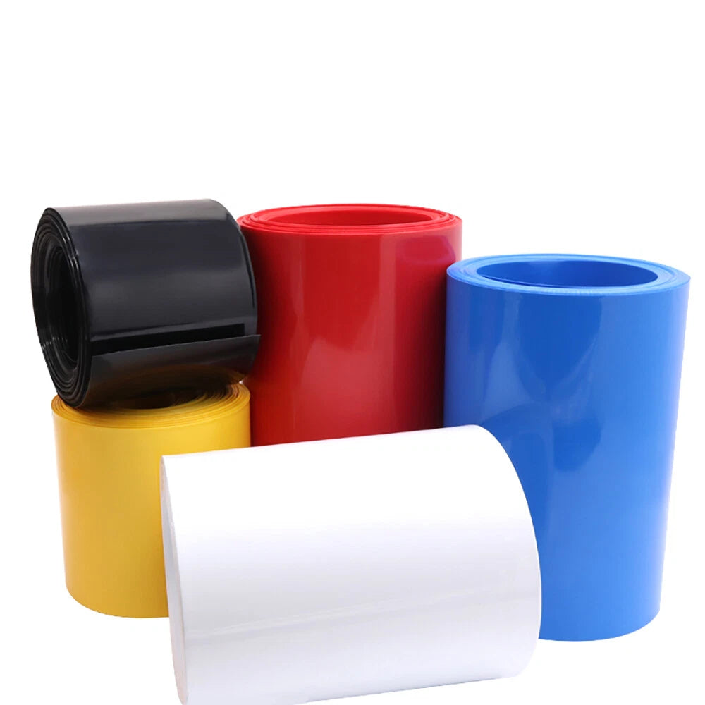 Large Diameter PVC Heat Shrink Tubing 110mm–380mm | RC Battery Pack & Wire Insulation