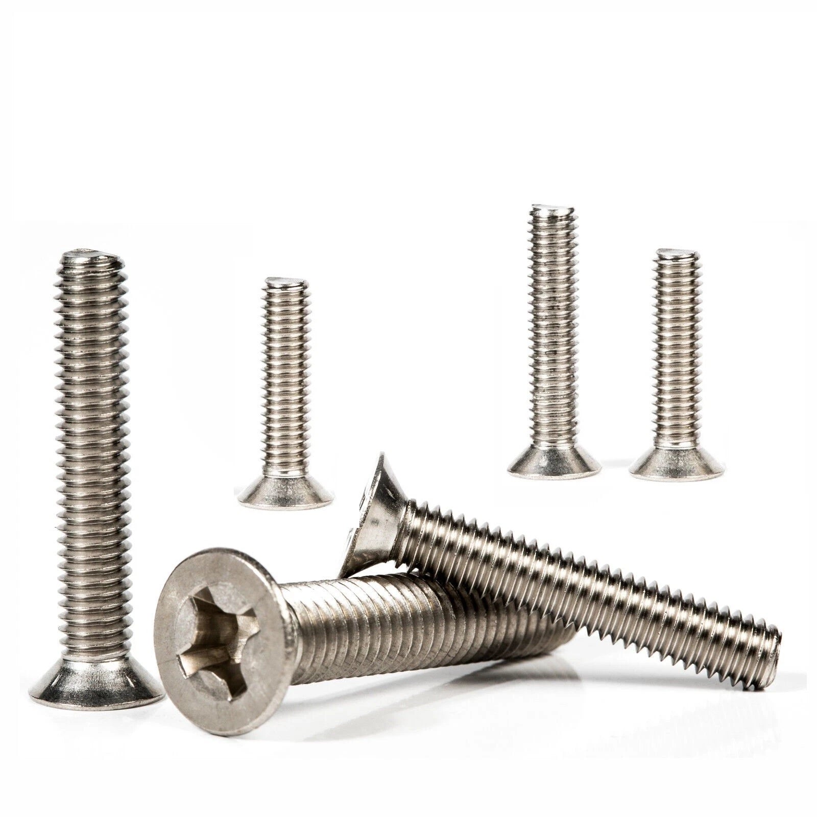 M3.5 Stainless Steel Phillips Countersunk Flat Head Machine Screws – 6 to 60mm