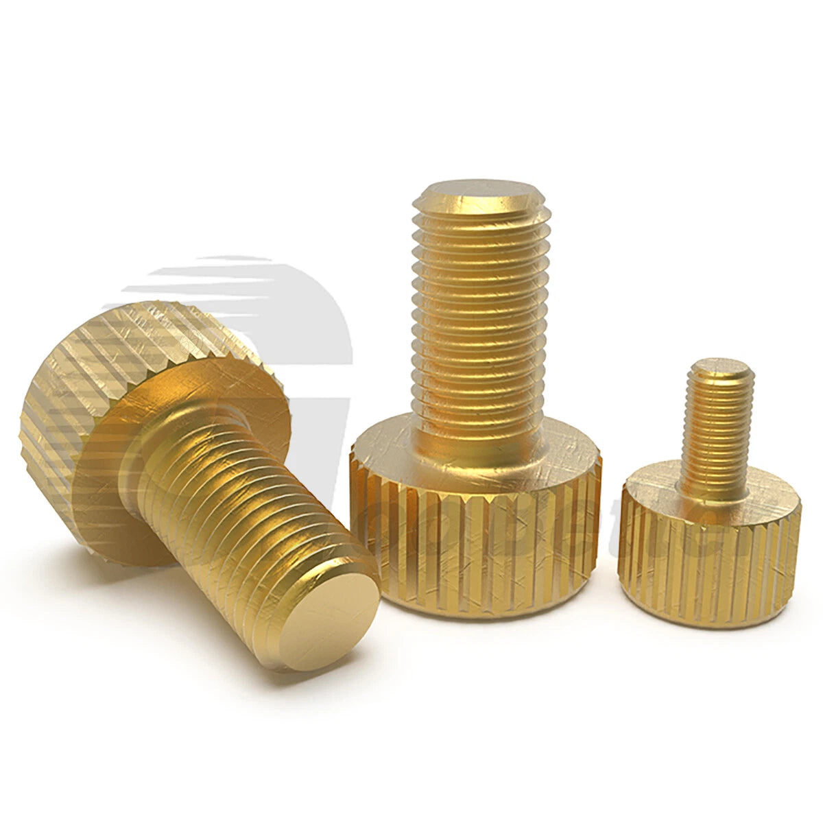Brass Knurled Thumb Screws M2–M6 | Hand-Tighten Knob Bolts