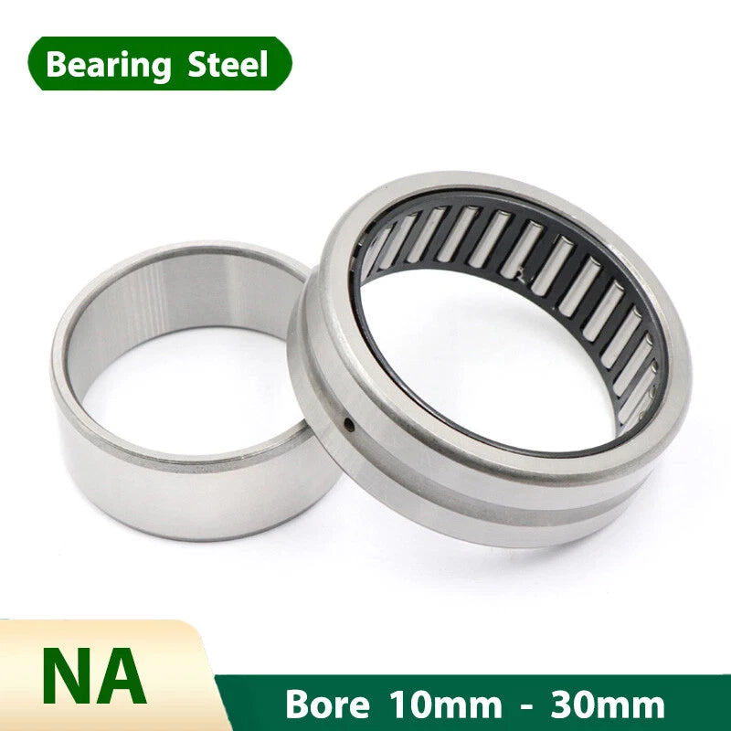 Bearing Needle Roller NA4900 - NA4919 with Inner Ring Drawn Cup Bearings Steel