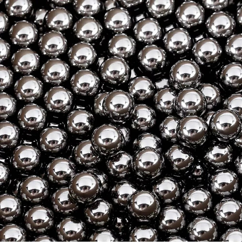100Pcs Carbon Steel Balls High Precision Solid Bearing Beads Smooth Ball Dia 1 - 20mm - HomeDIYer