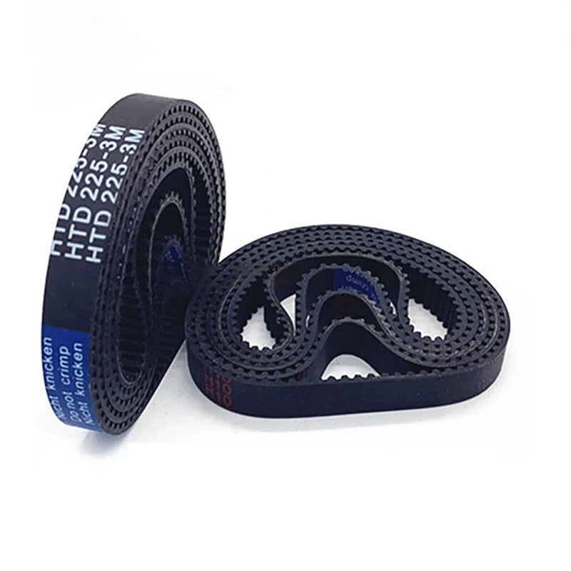 HTD 3M Timing Belt 20mm Wide — Rubber Synchronous Drive Belt, 468–486mm Loop Length