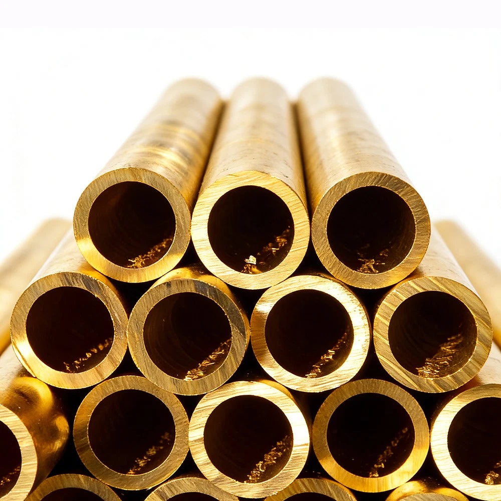 Seamless Brass Round Tube – Thick Wall, OD 13–35mm × 500mm