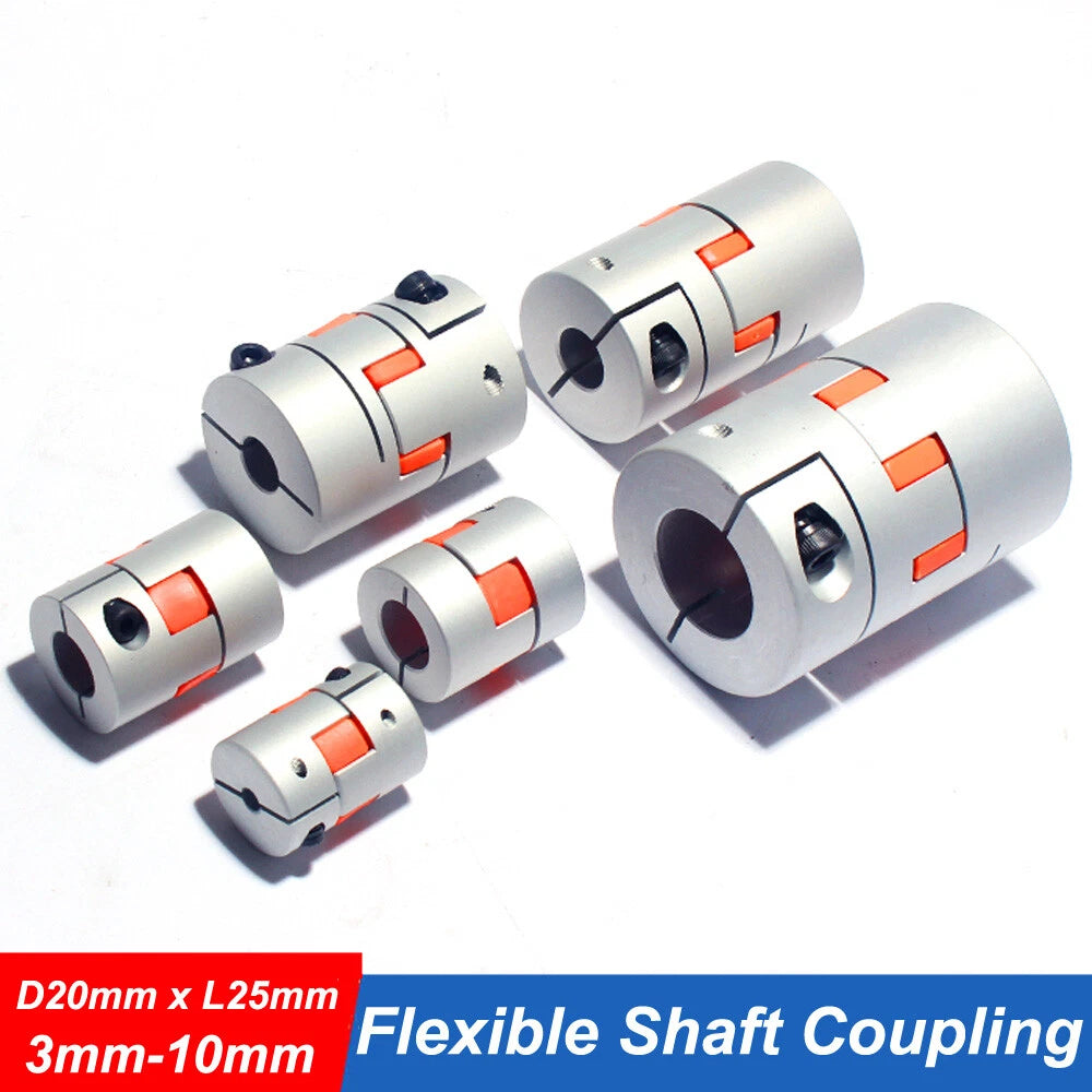 Flexible Shaft Coupling Coupler CNC 3D Printer Stepper Motor 12/14/15/16/19/20mm