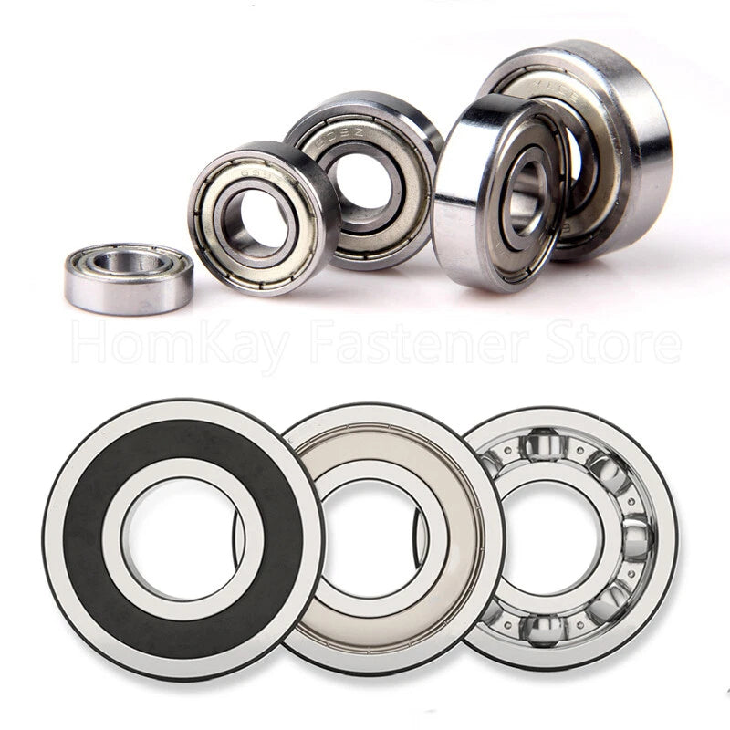 Deep Groove Ball Bearings ID 2mm - 100mm OD 5mm - 215mm Thickness 2.5mm - 47mm