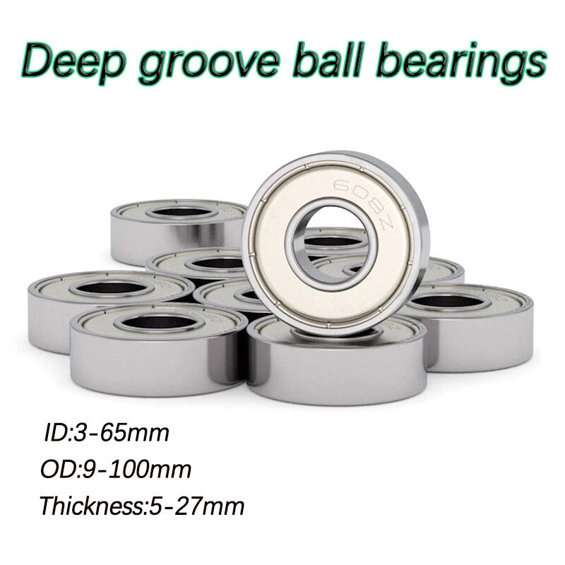 Metal Shielded Deep Groove Ball Bearings Multifunctional Ball Bearings Small