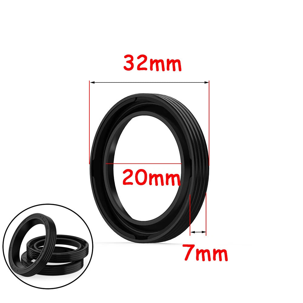 R23 20x32x7mm TC Oil Seal Nitrile Rotary Shaft Seal Double Lipped Metric Sizes