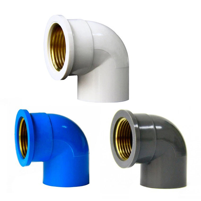 Brass Female Threaded Elbow Fittings for PVC Water Supply Pipe — 20mm to 32mm