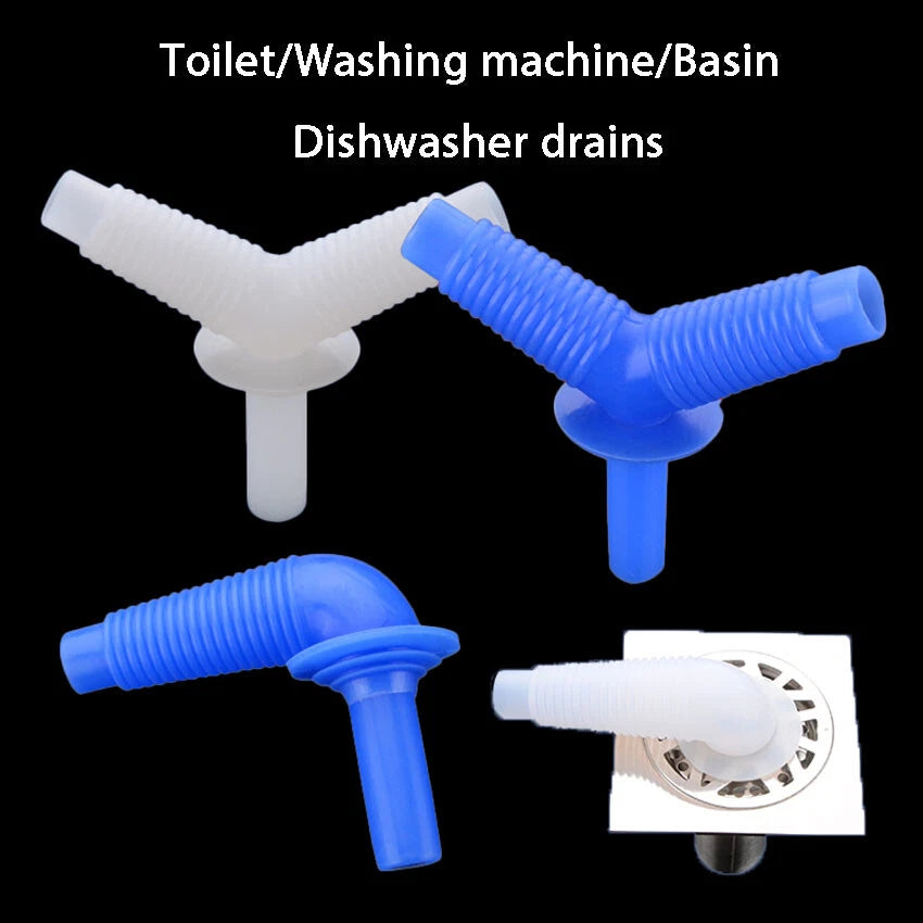 Dishwasher & Washing Machine Hose Connector — Y Splitter Tee & Elbow Fitting