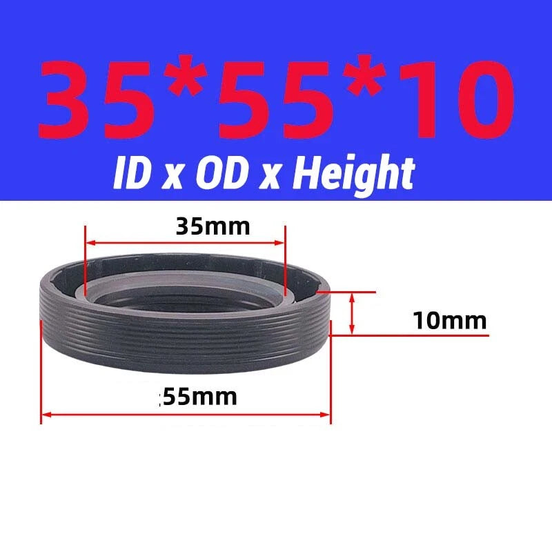 Oil Seal Metric Size Rotary Shaft Seal ID 8-38 mm TC FB Skeleton Oil Seal Rings