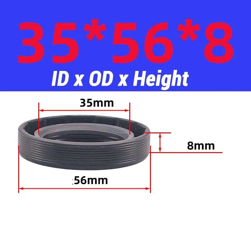 Oil Seal Metric Size Rotary Shaft Seal ID 8-38 mm TC FB Skeleton Oil Seal Rings