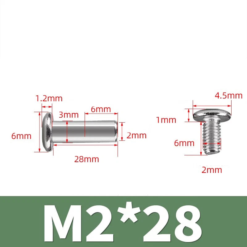 Socket Cap Head Screws 304 Stainless Steel — M2 M3 M4 M5 M6 M8 Hex Allen Bolt