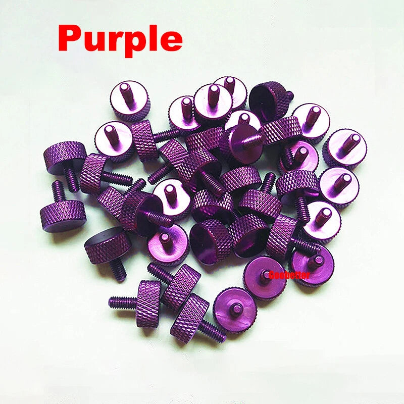 M3*35/40mm Knurled Thumb Screws Aluminum Alloy DIY Hand Tighten Grip Knob Bolts