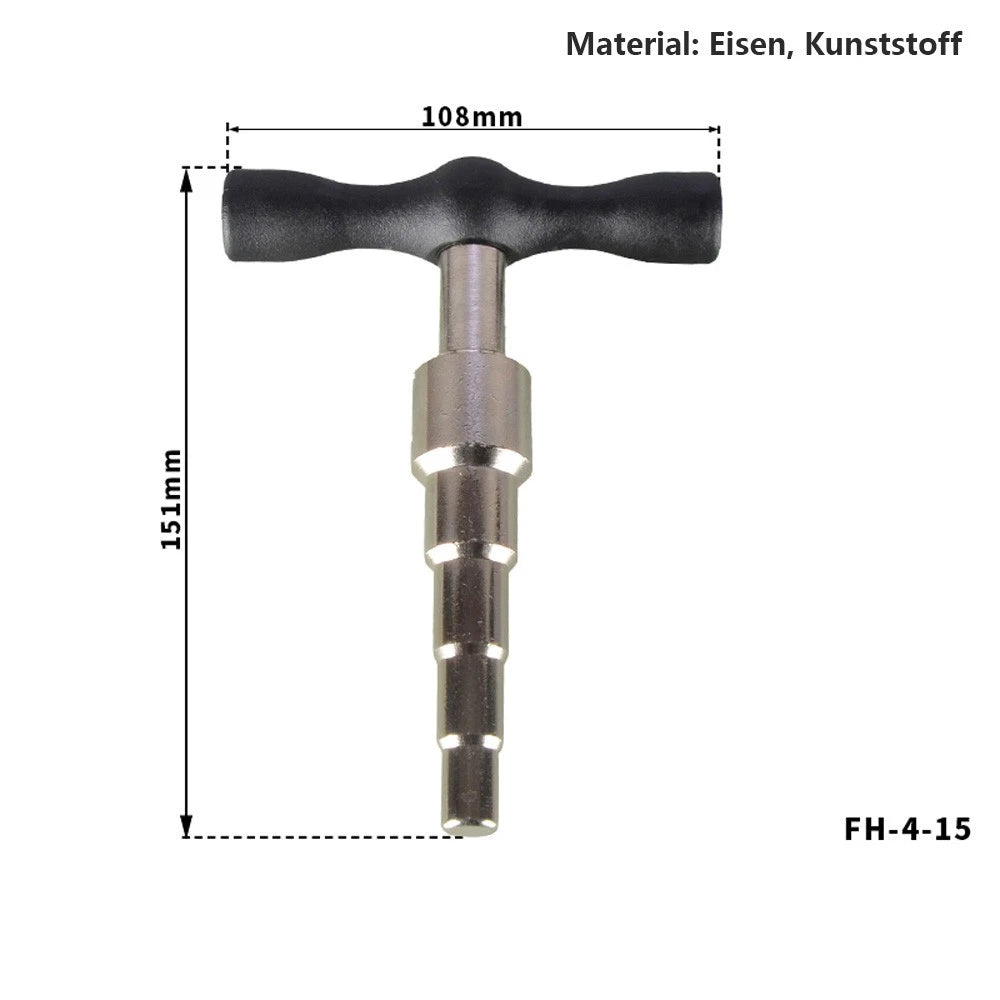 Manual Copper Pipe Tube Expander Hand Expanding Plumbing Pipe Calibration Tool
