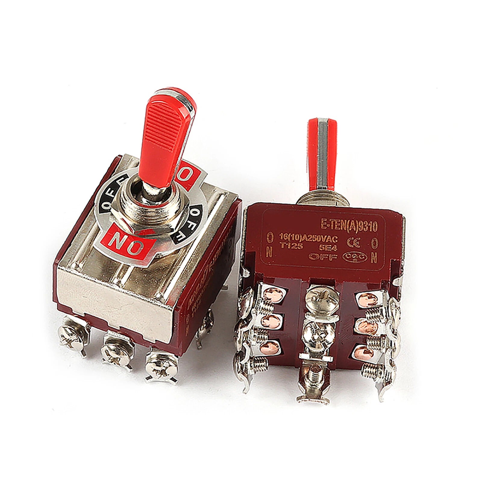 Heavy Duty Toggle Switch — 2 to 12 Position SPST/DPDT, 15A–25A, ON-OFF & ON-OFF-ON