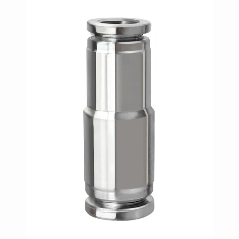 Stainless Steel Pneumatic Push Fit Connector Elbow Tee Straight Air Hose Tube
