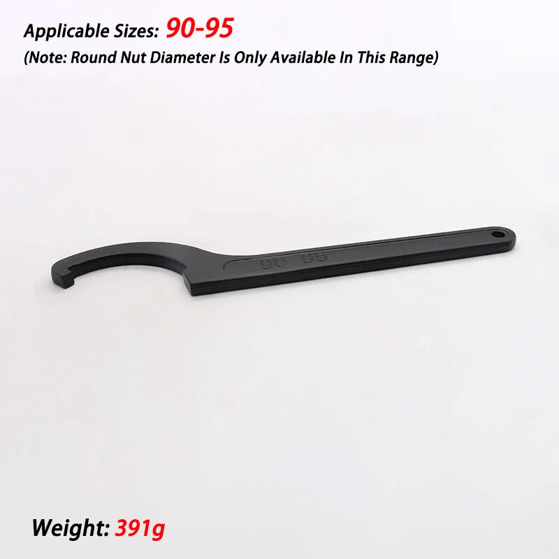 Hook Wrench C Spanner 22mm-320mm Repair Tool Motorcycle Bike Steering Suspension
