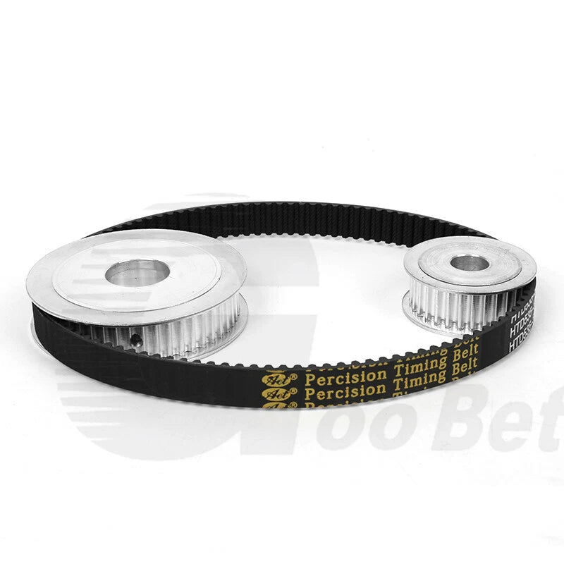 5M 15mm Timing Belt Drive Pulley 5mm Pitch 10-40 Tooth 4-25mm Bore HTD Aluminium